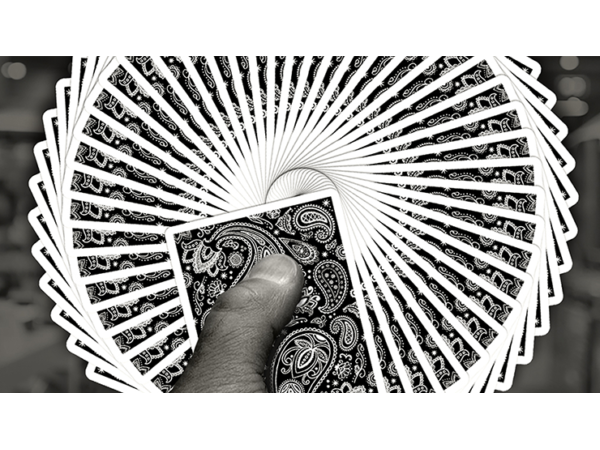Diamon Playing Cards Paisley Edition (Black)