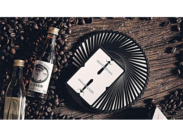 Gentleman Playing Cards by Bocopo