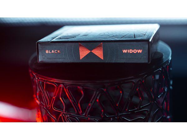 Black Widow Playing Cards