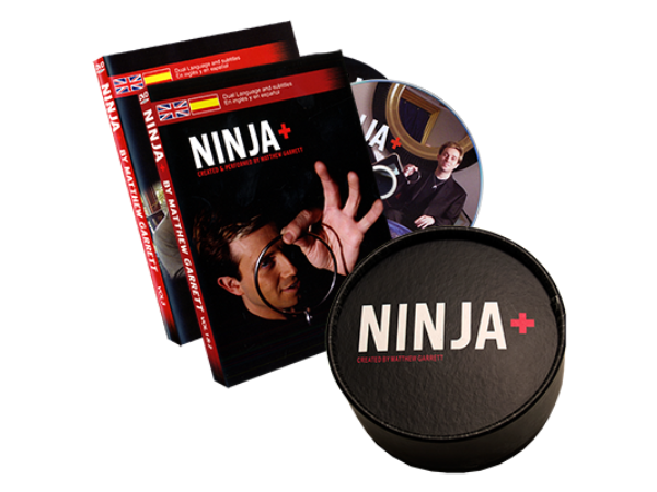 Ninja+ Deluxe BLACK (Gimmicks & DVD) by Matthew Garrett