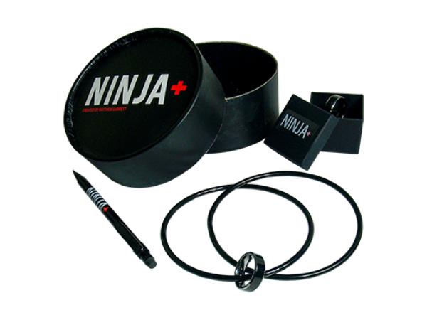 Ninja+ Deluxe BLACK (Gimmicks & DVD) by Matthew Garrett