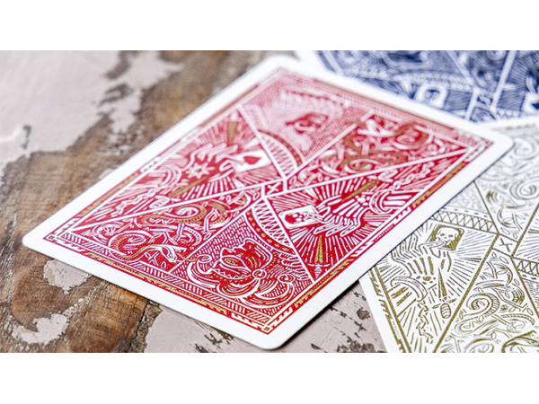 Blood Red Edition Playing Cards by Joker and the Thief