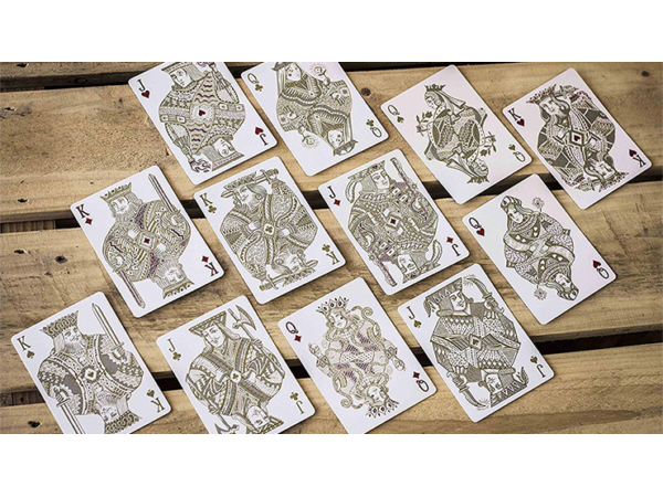 Blood Red Edition Playing Cards by Joker and the Thief