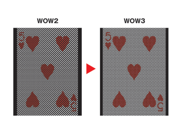 WOW 3 Face-Up (Gimmick and Online Instructions) by Katsuya Masuda