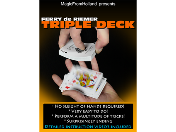 Triple Deck (Red) by Ferry De Riemer
