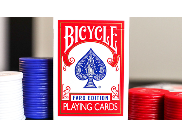 Limited Edition Bicycle Faro (Red) Playing Cards