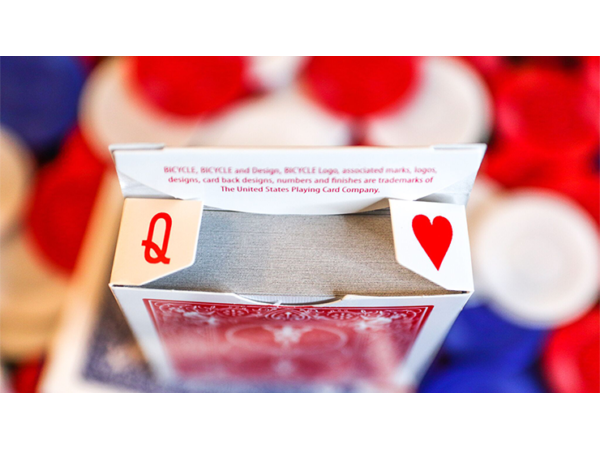 Limited Edition Bicycle Faro (Red) Playing Cards
