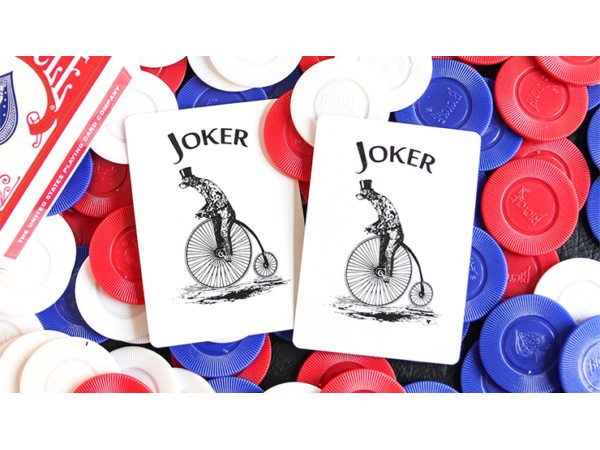Limited Edition Bicycle Faro (Red) Playing Cards