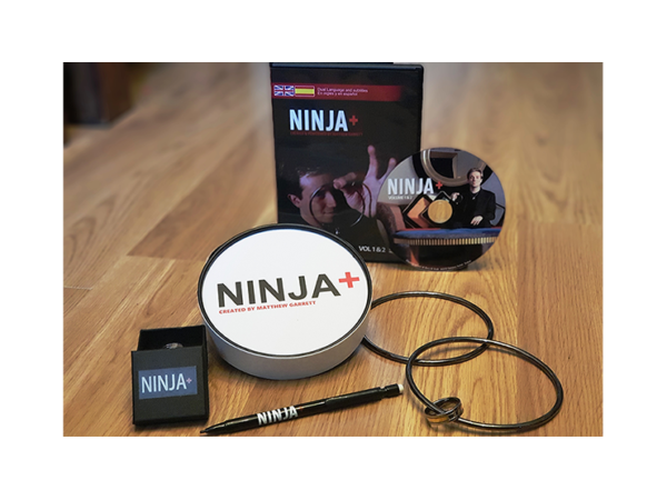 Ninja+ Deluxe CHROME BLACK (With Online Instructions) by Matthew Garrett
