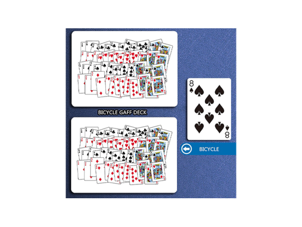 Bicycle Gaff Rider Back (Blue) Playing Cards by Bocopo
