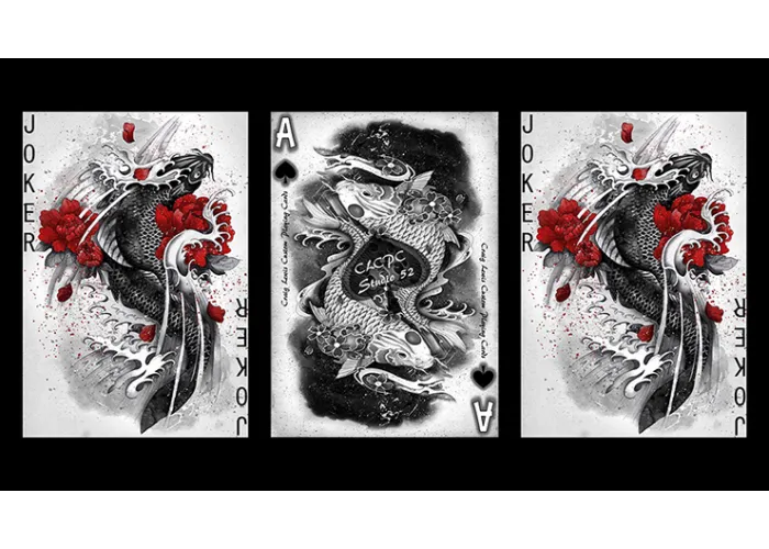 Gold Dragon (Standard Edition) Playing Cards by Craig Maidment
