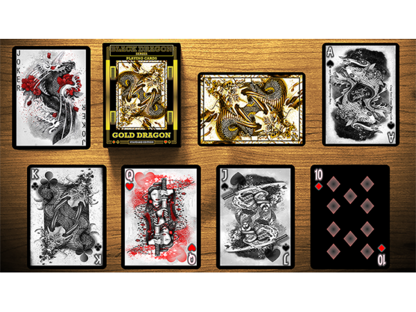 Gold Dragon (Standard Edition) Playing Cards by Craig Maidment