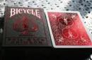 Bicycle Rider Back Crimson Luxe (Red) Version 2 by US Playing Card Co – Image 1