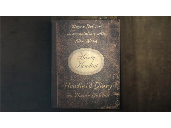 Houdini's Diary (Gimmick and Online Instructions) by Wayne Dobson and Alan Wong