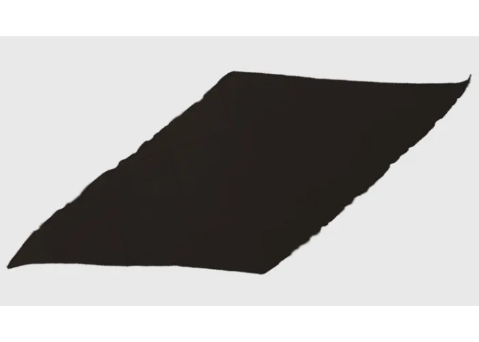 Diamond Cut Silk 24 inch (BLACK) by Magic by Gosh - Trick