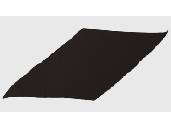 Diamond Cut Silk 24 inch (BLACK) by Magic by Gosh - Trick