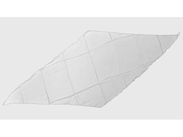 Diamond Cut Silk 24 inch (WHITE) by Magic by Gosh - Trick