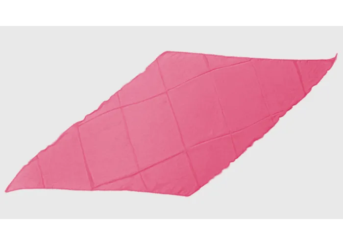 Diamond Cut Silk 24 inch (PINK) by Magic by Gosh - Trick