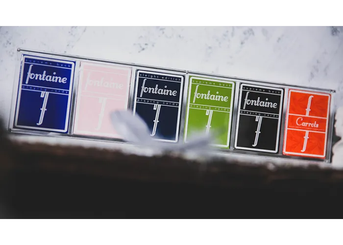 Crystal Playing Card Display 6 Deck Case by TCC
