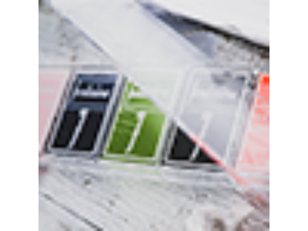 Crystal Playing Card Display 6 Deck Case by TCC