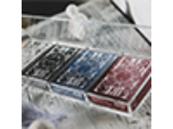 Crystal Playing Card Display 4 Deck Case by TCC