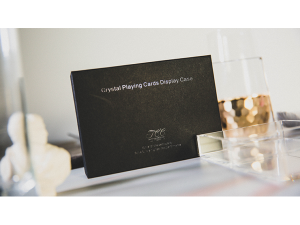 Crystal Playing Card Display 2 Deck Case by TCC - Trick