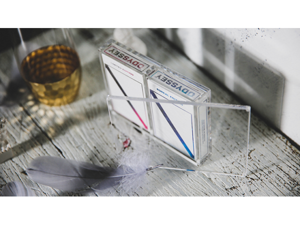 Crystal Playing Card Display 2 Deck Case by TCC - Trick
