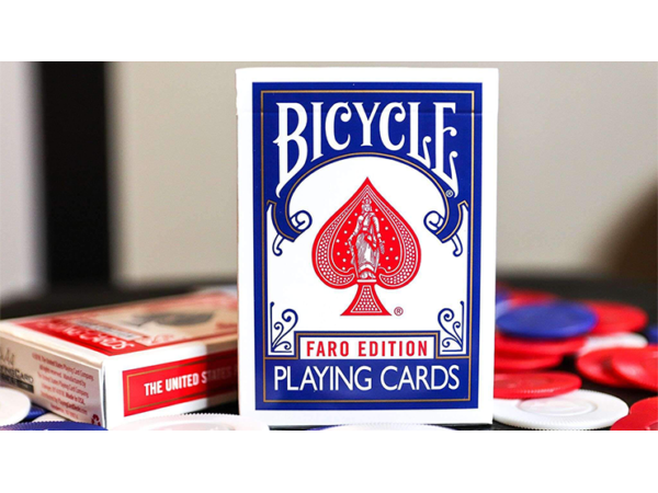 Limited Edition Gilded Bicycle Faro (Blue) Playing Cards