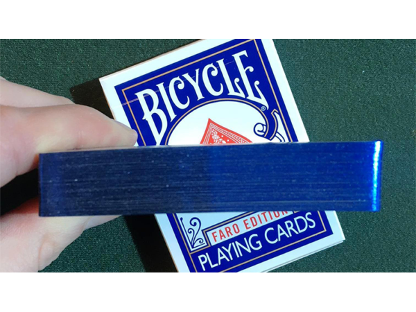 Limited Edition Gilded Bicycle Faro (Blue) Playing Cards