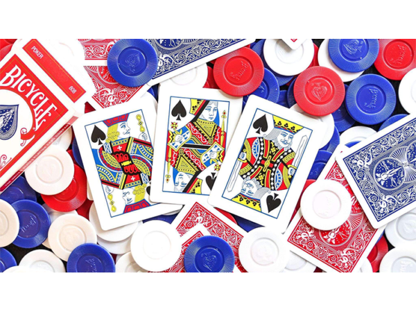 Limited Edition Gilded Bicycle Faro (Blue) Playing Cards