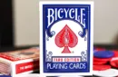 Limited Edition Gilded Bicycle Faro (Blue) Playing Cards – Image 1