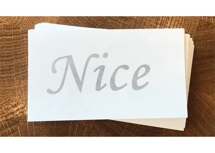 Appearing Business Cards (Nice Pack) by Sam Gherman - Trick
