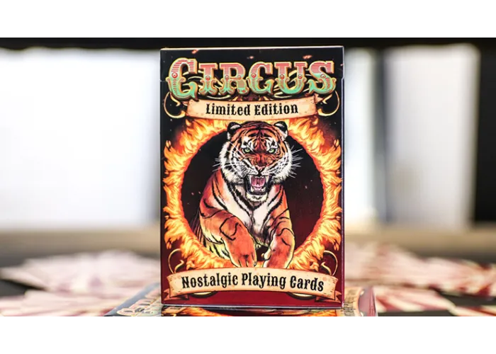 Limited Edition Nostalgic Circus Playing Cards