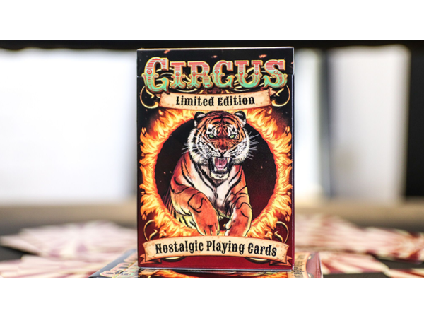 Limited Edition Nostalgic Circus Playing Cards