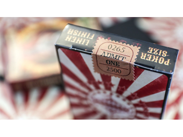 Limited Edition Nostalgic Circus Playing Cards