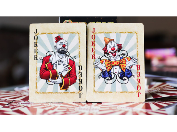 Limited Edition Nostalgic Circus Playing Cards