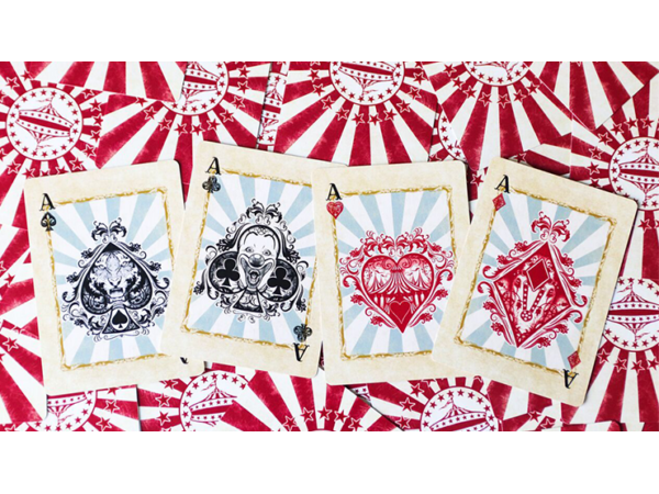 Limited Edition Nostalgic Circus Playing Cards