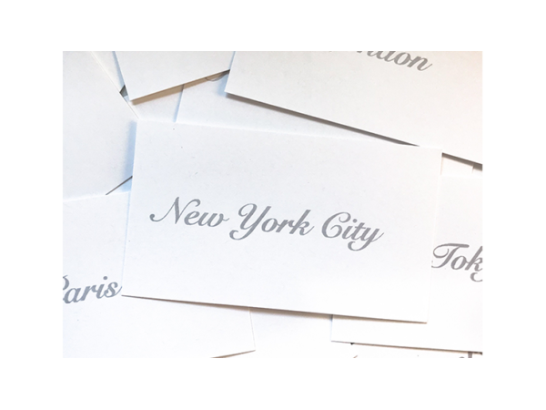 Appearing Business Cards (City Pack) by Sam Gherman - Trick
