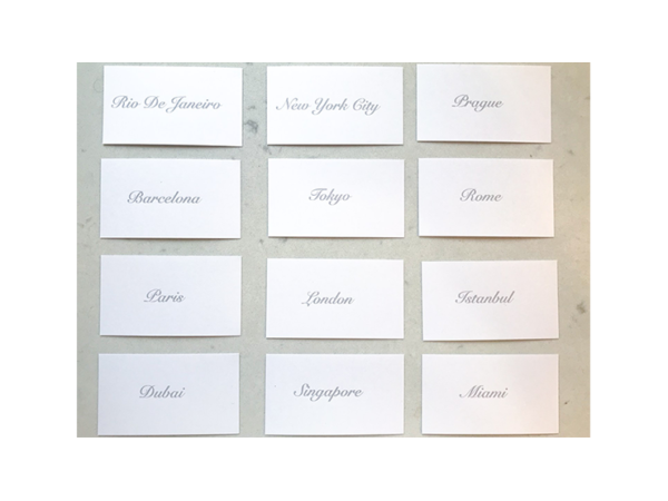 Appearing Business Cards (City Pack) by Sam Gherman - Trick
