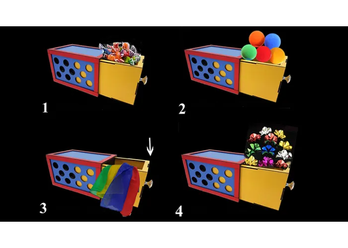 DRAWER BOX WITH HOLES (3X) by Tora Magic