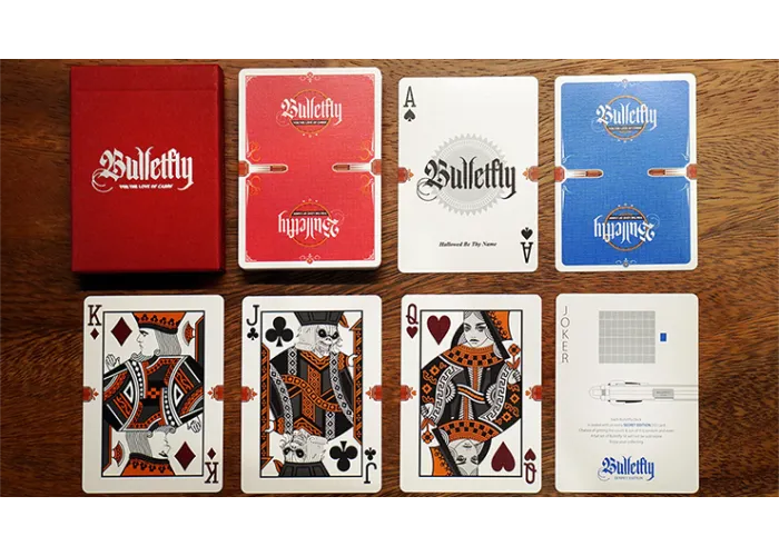 Bulletfly Playing Cards: Vino Edition