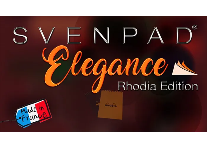 SvenPad® Elegance Rhodia® Edition (Single, Black Cover) - Trick