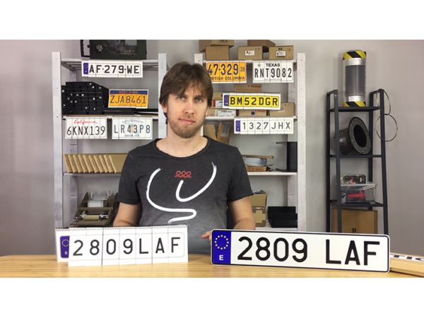 LICENSE PLATE PREDICTION - SPAIN (Gimmicks and Online Instructions) by Martin Andersen - Trick