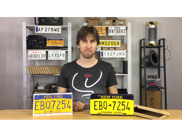 LICENSE PLATE PREDICTION - NEW YORK (Gimmicks and Online Instructions) by Martin Andersen - Trick