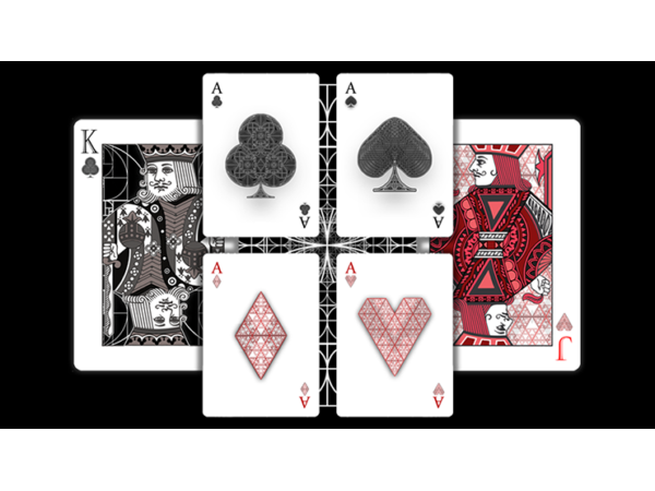 Fibs Playing Cards (White)