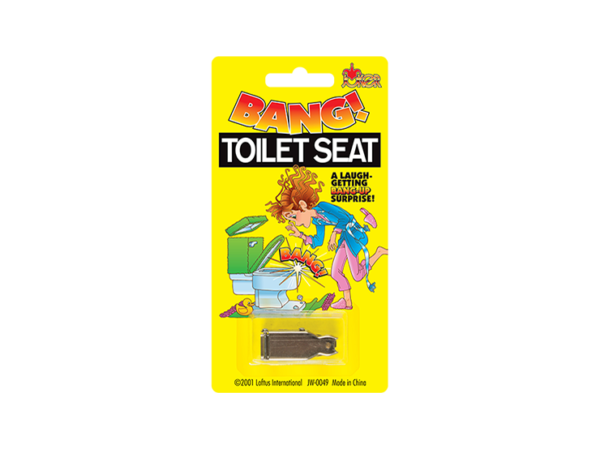 BANG! Toilet Seat Prank by Loftus - Tricks
