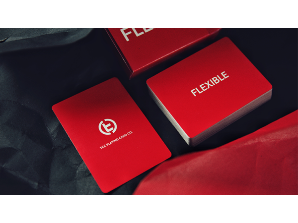 FLEXIBLE (Red) Playing Cards by TCC