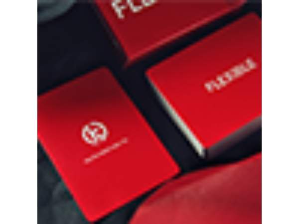 FLEXIBLE (Red) Playing Cards by TCC