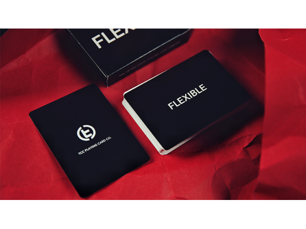 FLEXIBLE (Black) Playing Cards by TCC