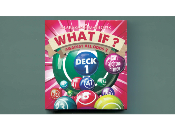 What If? (Deck 1  Gimmick and DVD) by Carl Crichton-Prince - DVD